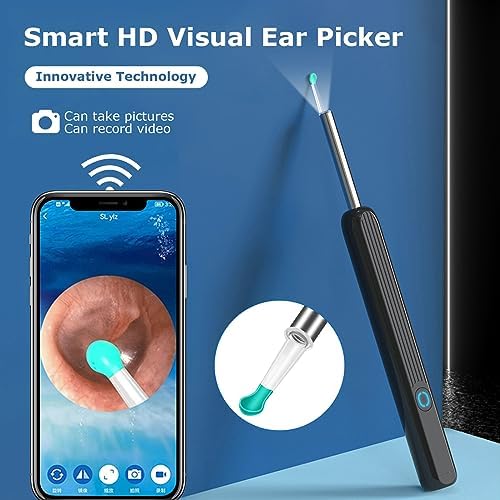 جهاز ديجيتال لتنظيف الاذن وازالة الشمع مزود بكاميرة