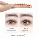 اداة كهربائية مزدوجة لكوي الرموش بجزء مخصص لازالة شعر