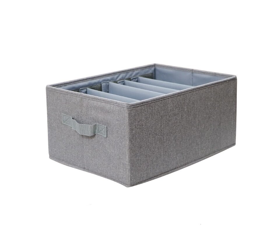 منظم ملابس قابل للطي مع خمس خانات قابلة للفك والتركيب - وتربروف