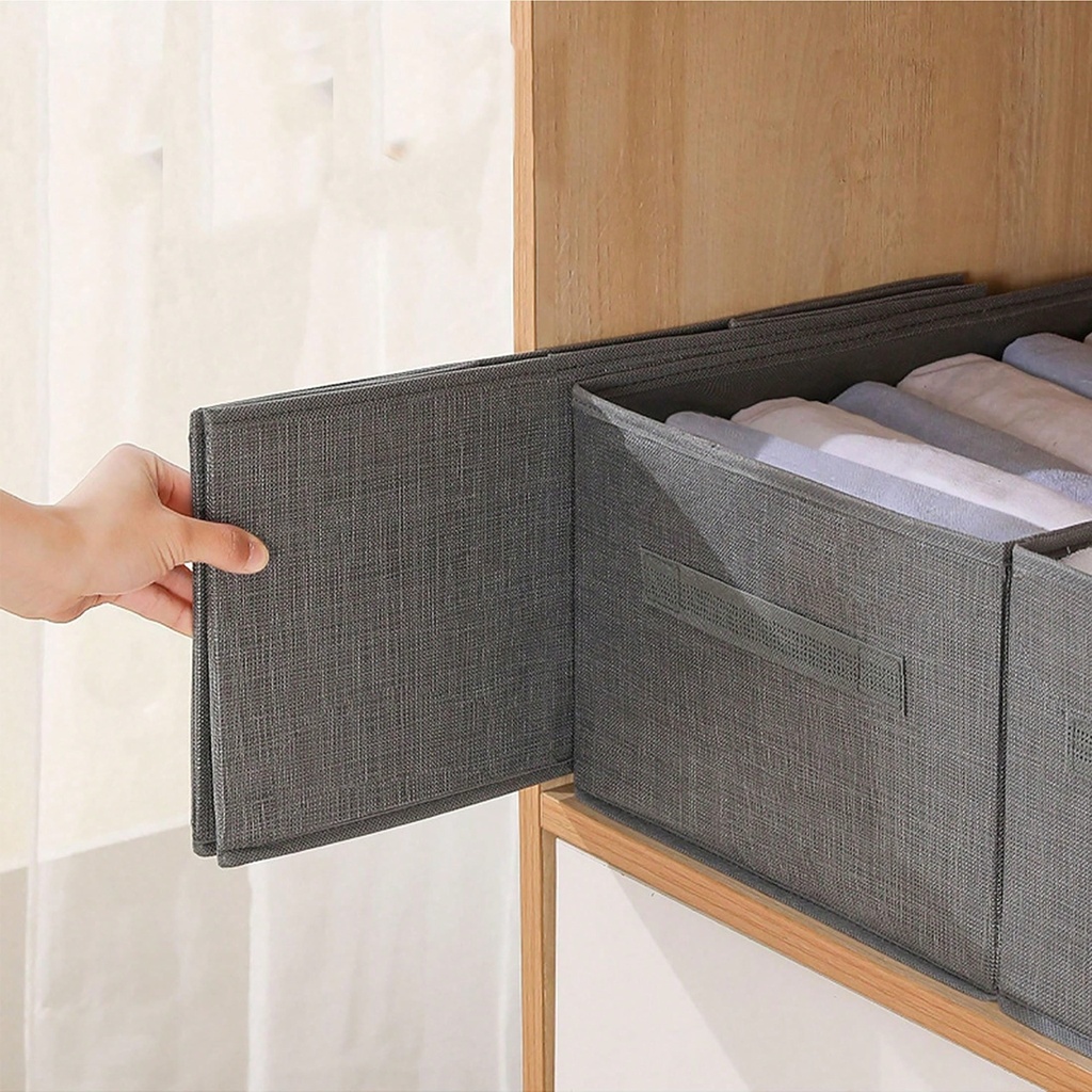 منظم ملابس قابل للطي مع خمس خانات قابلة للفك والتركيب - وتربروف