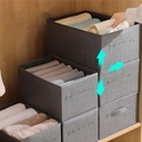 منظم ملابس قابل للطي مع خمس خانات قابلة للفك والتركيب - وتربروف