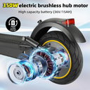 سكوتر كهربائي للتنقل السريع بشاشة ديجيتال للتحكم الكامل أثناء القيادة