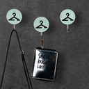 طقم هوك 3 قطع شكل شماعة لتعليق الملابس