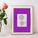 رول استيكر لامع ذاتي اللصق  _ مقاس 200×45 سم