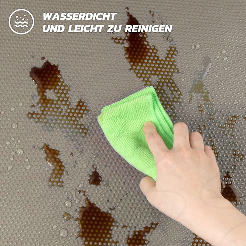 رول وتربوف مانع للانزلاق مقاس 45 × 150  سم للأرفف والأدراج قابل للقص