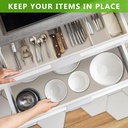 رول وتربوف مانع للانزلاق مقاس 45 × 150  سم للأرفف والأدراج قابل للقص