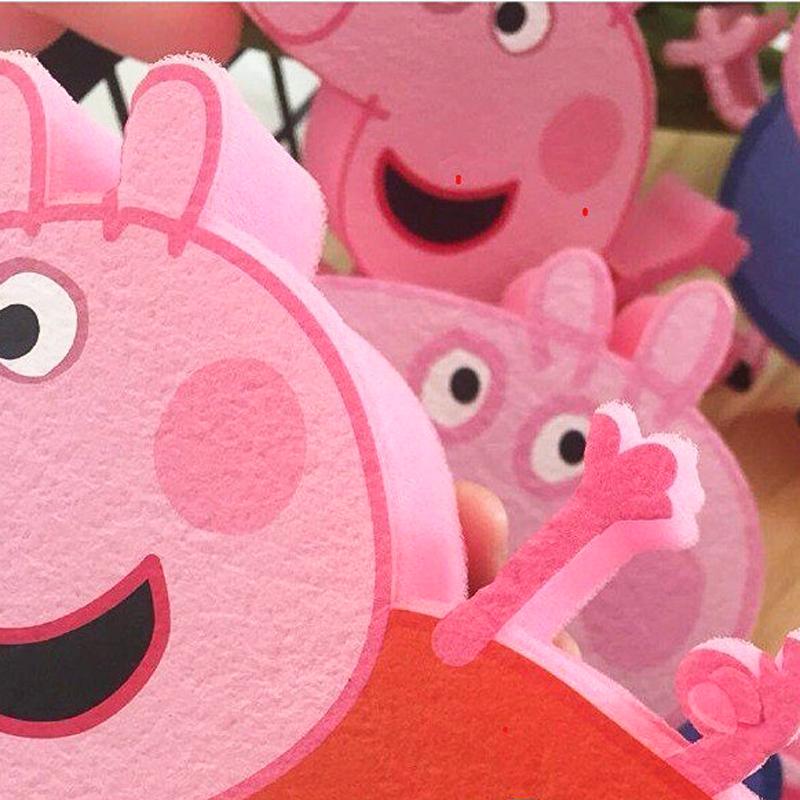 ليفة استحمام كيوت ناعمة علي البشرة شكل بيبا بيج الخنزير