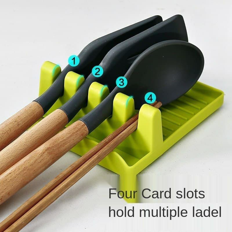 حامل و منظم معالق للحفاظ علي عدم وقوع المعالق و بقاية الاكل