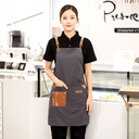 مريلة مطبخ وتربروف ب 3 جيب للحفاظ علي الملابس من المياه والزيوت