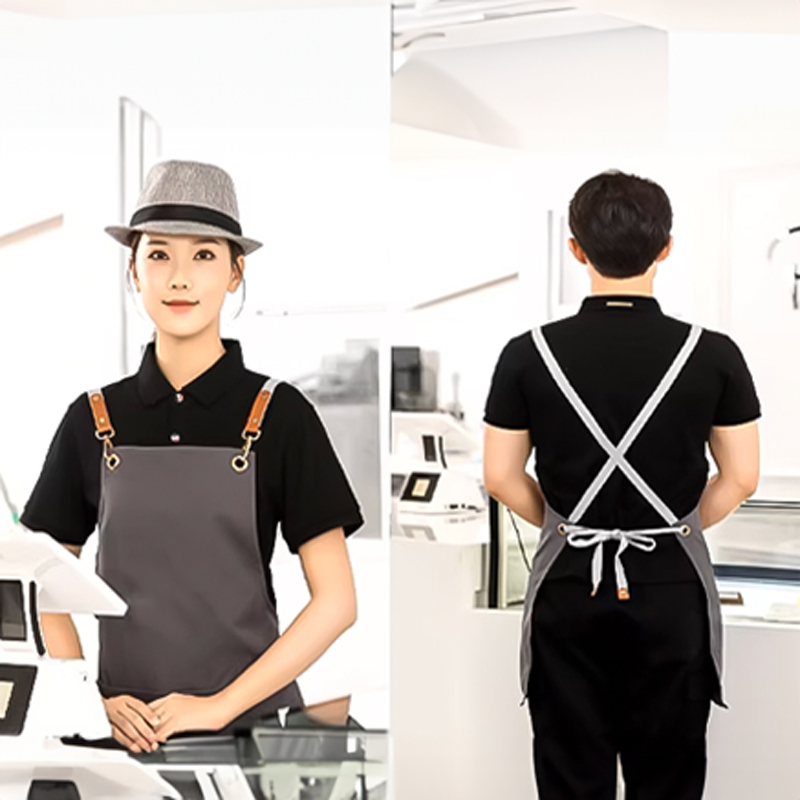 مريلة مطبخ وتربروف ب 4 جيب للحفاظ علي الملابس اثناء طهي الطعام