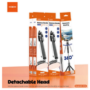 سيلفي ستيك ثلاثية قابلة للدوران لتصوير بانورامي احترافي  مع ريموت كنترول  -211 سم