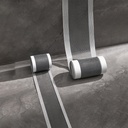 شريط شبكي لاصق قابل للقص لمنع انسداد البلاعات والبانيو - مقاس 2.5 متر