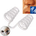 مانع شخير ميني لفتحات الانف لنوم هادئ وتنفس سلس