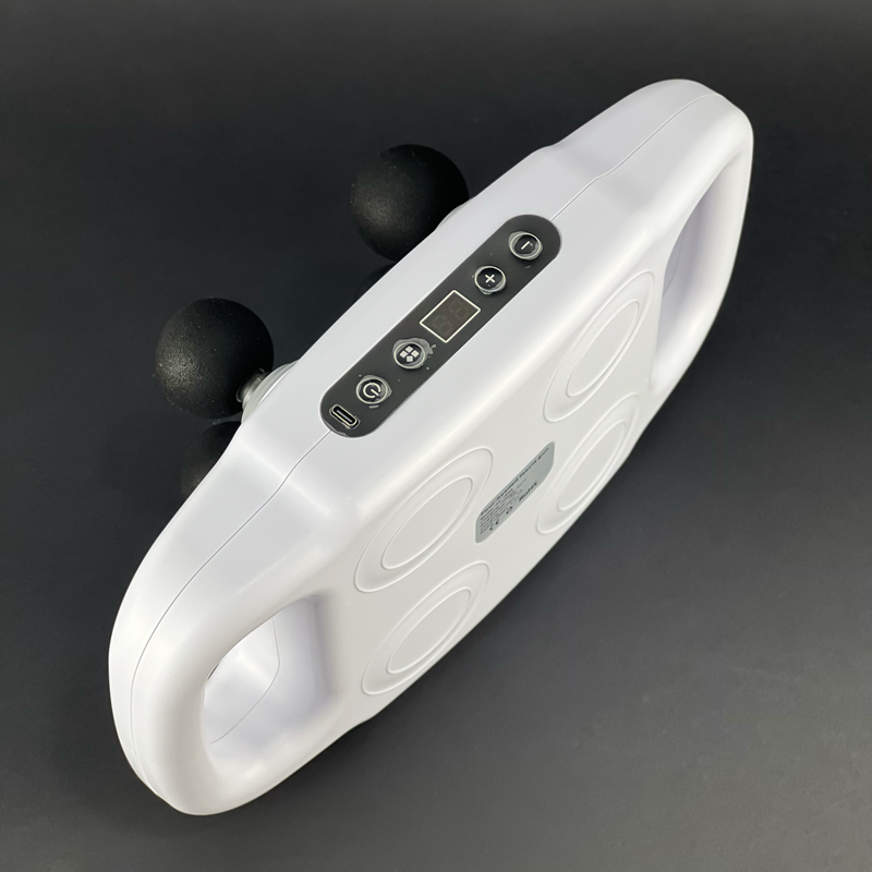 جهاز مساج ديجيتال بمسدس رباعي لفاف لتخفيف واسترخاء عضلات الجسم