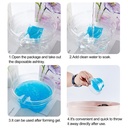 طفاية بلاستيك جل