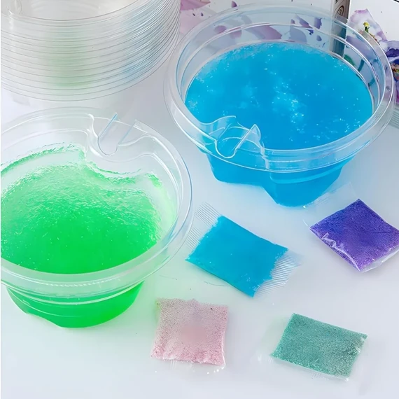 طفاية بلاستيك جل