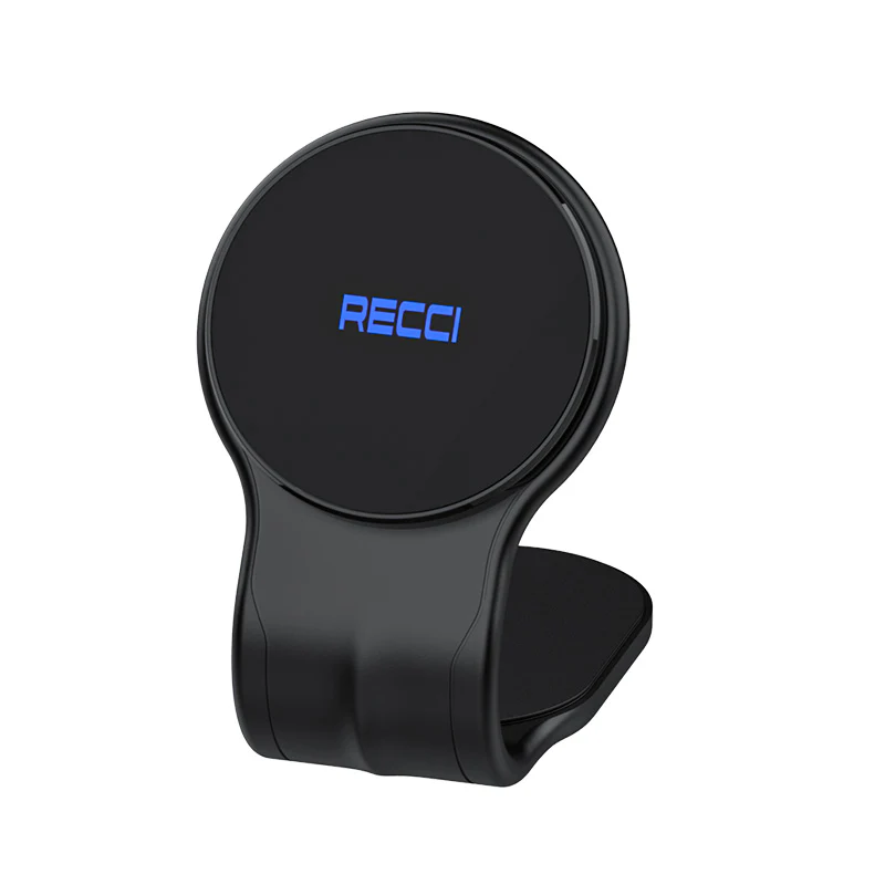 حامل موبايل مغناطيسي بشاحن لاسلكي بقوة 15 واط - قابل للطي