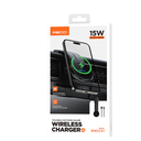 حامل موبايل مغناطيسي بشاحن لاسلكي بقوة 15 واط - قابل للطي