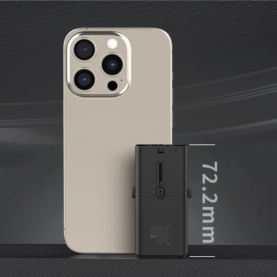 W 30 _ بحجم صغير ومساحة تخزين قابلة للطي Recci RCG-P07 شاحن