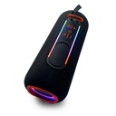 سبيكر مكبر للصوت وتربروف لاسلكي بقدرة 20 وات مع إضاءة ليد - بطارية 3000 ملي امبير