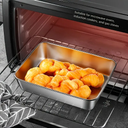 طقم علب ثلاجة ستانلس ستيل 3 قطع بمقاسات مختلفة بغطاء محكم الغلق لحفظ الطعام