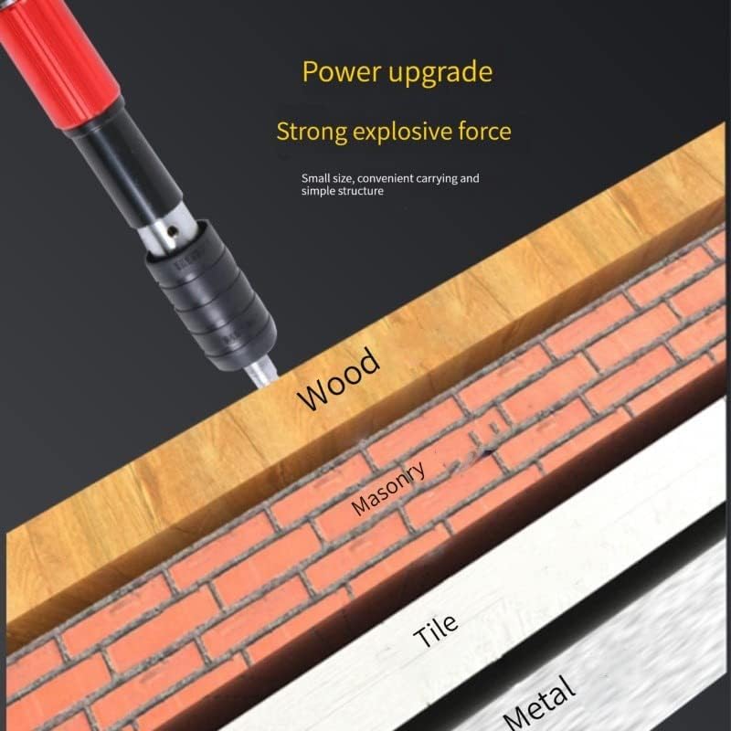 مسدس مسامير لاسلكلي يدوي مضاد للضوضاء مع 25 مسمار لاعمال النجارة وصيانة المنزل