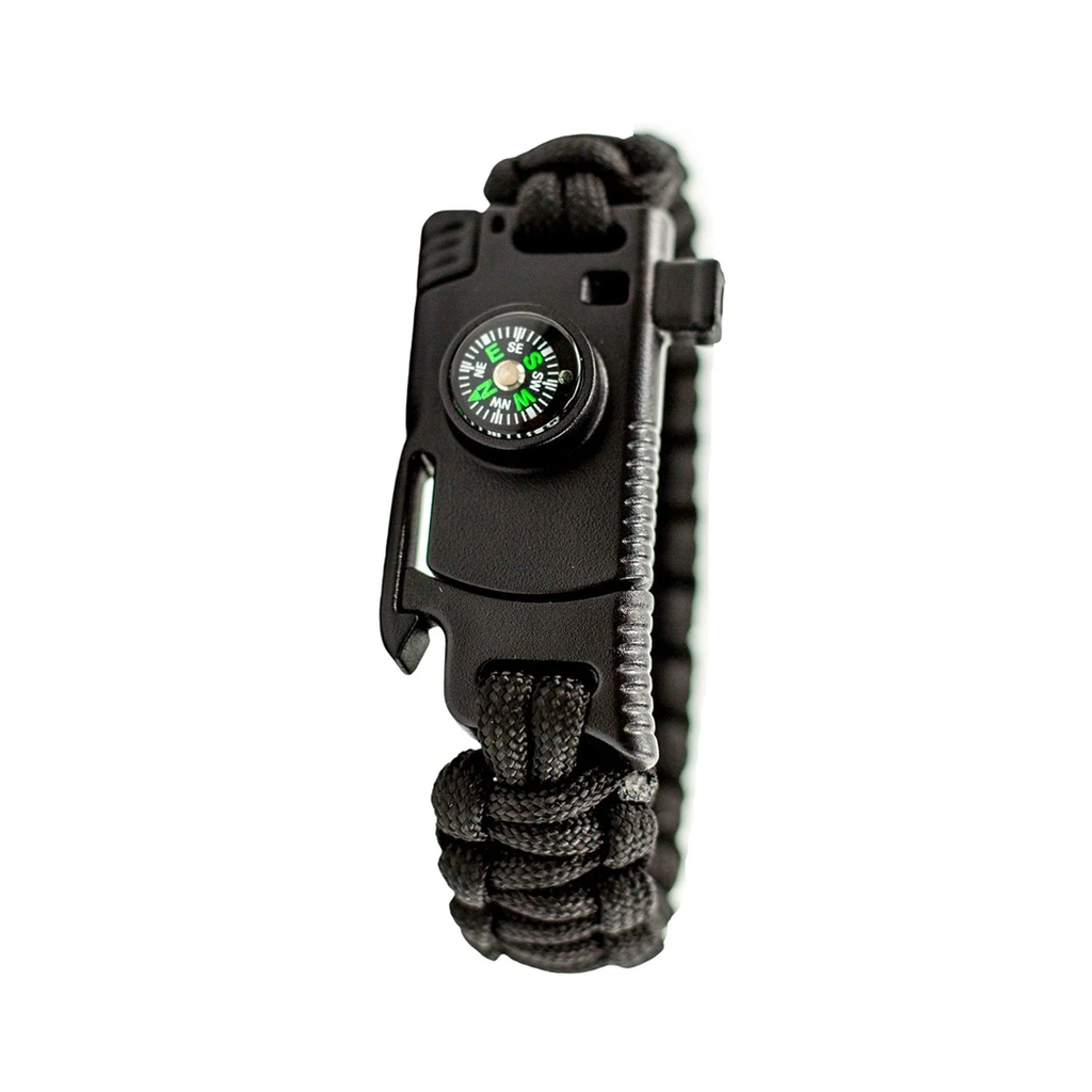 اسورة بوصلة للسفر والتخييم مدمجة بسكينه ميني للطوارئ