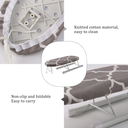 استاند مكواه ميني قابلة للطي لحمل المكواه وكوي الاكمام والياقات 26 سم