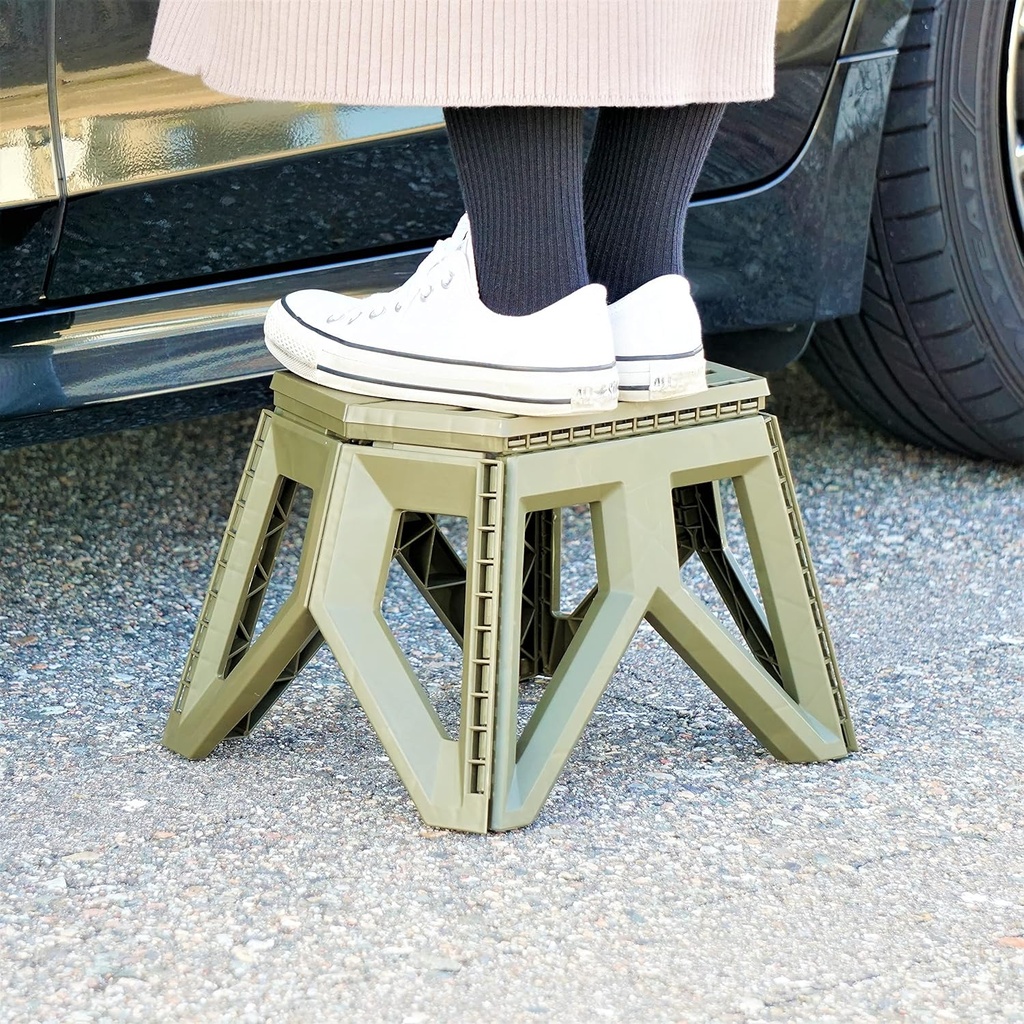 كرسي جلوس بلاستيك محمول قابل للطي للسفر والرحلات