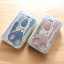 طقم باديكير للعناية باظافر الاطفال حديثي الولادة  - 5قطع