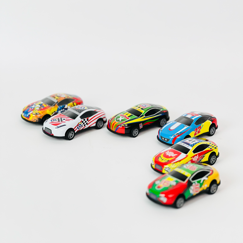 مجموعبة عربيات سباق رياضية ميني للاطفال 12 قطعة