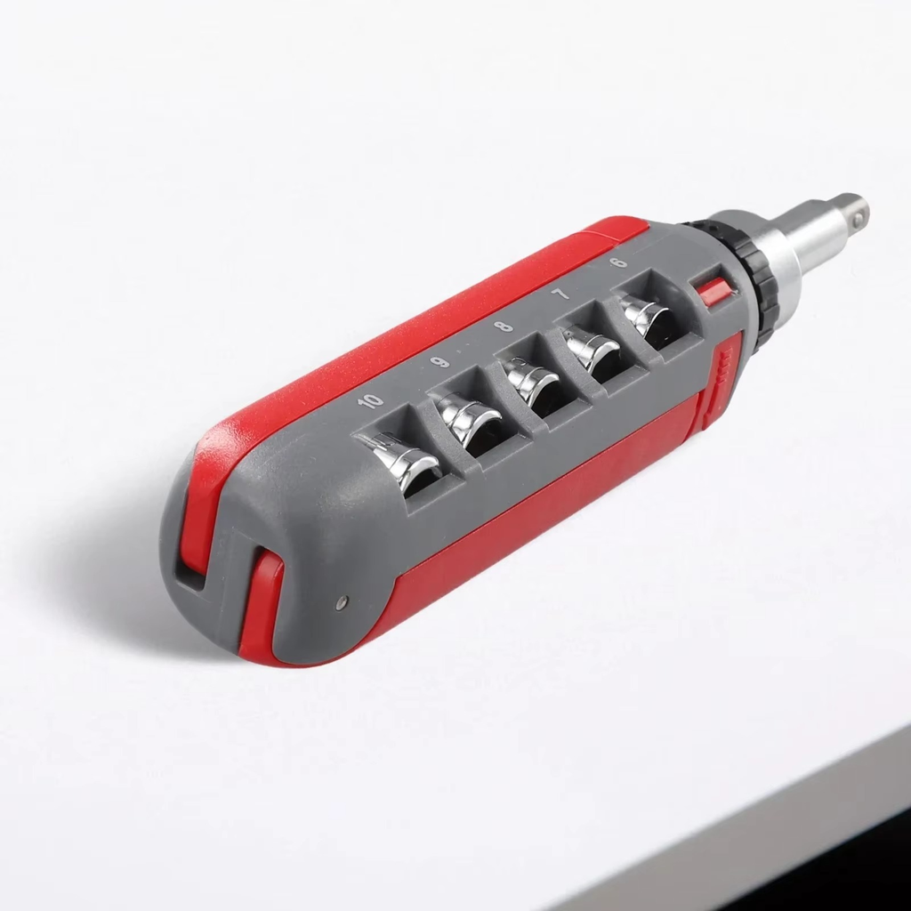 مفك براغي مغناطيسية 12 في 1 برأس قابلة للدوران بزوايا 180 درجة