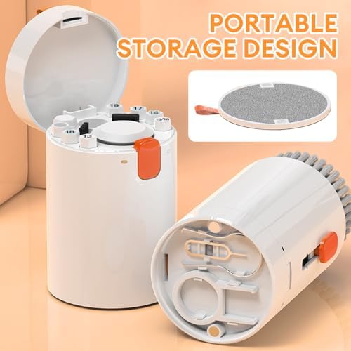 مجموعة أدوات تنظيف 20 في 1 للكيبورد و الموبايل واللاب توب سماعات الايربودز وعدسة الكاميرا