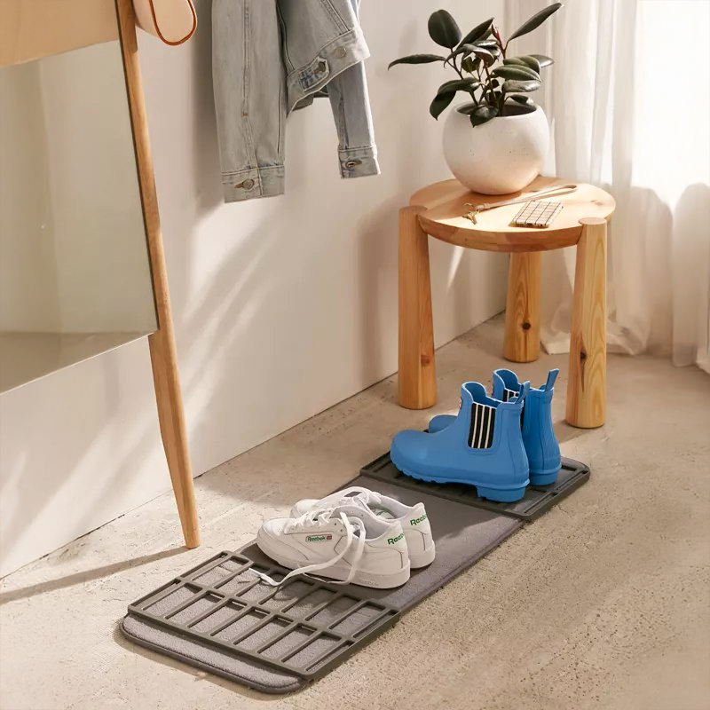 دواسة مايكروفايبر للأحذاية قابلة للطي _مقاس 90 * 30 سم