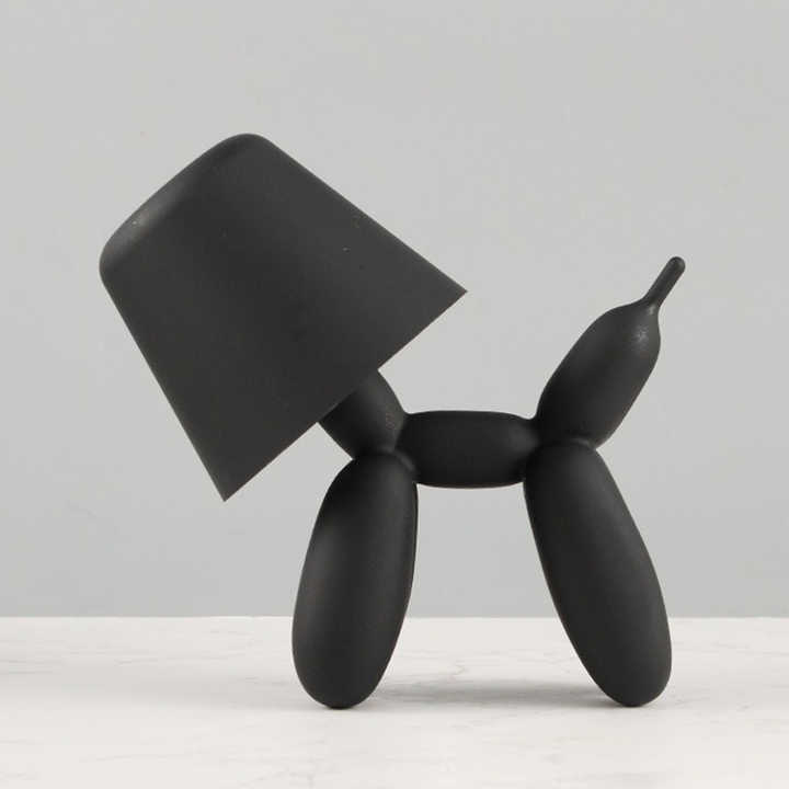 اباجورة تاتش علي شكل كلب لطيف ب 3 الوان مختلفة قابلة لاعادة الشحن بيو اس بي