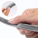 شريط عازل ذاتي اللاصق مزود بشعيرات لمنع وتسريب الغبار _ 5 متر