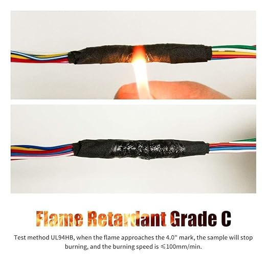 شريط عزل مقاوم للحرارة من القماش اللاصق لأسلاك الكهربائية