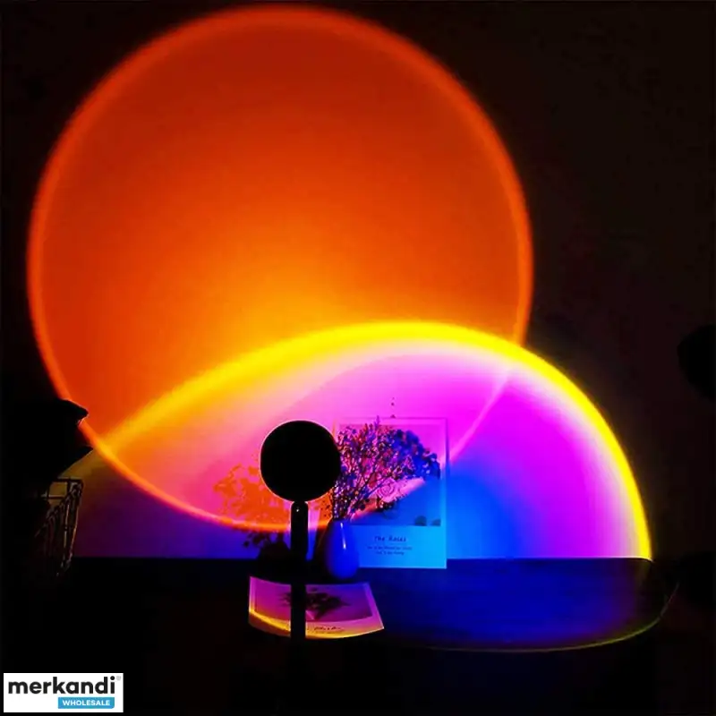 كشاف الشمس مرن لسهولة التحكم للتصوير وإضفاء اجواء رومانسية بالوان مختلفة