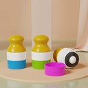 رولر واقي الشمس ببكرة دوارة قابل لاعادة الملئ للسفر والخروجات - 100 مللي