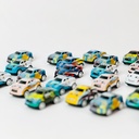 مجموعة عربيات سباق رياضية ميني للاطفال 30 قطعة