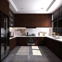 رول استيكر لاصق بتصميم خشبي مقاس 45 × 200 سم لتجديد وتزيين أسطح المطبخ والتربيزات