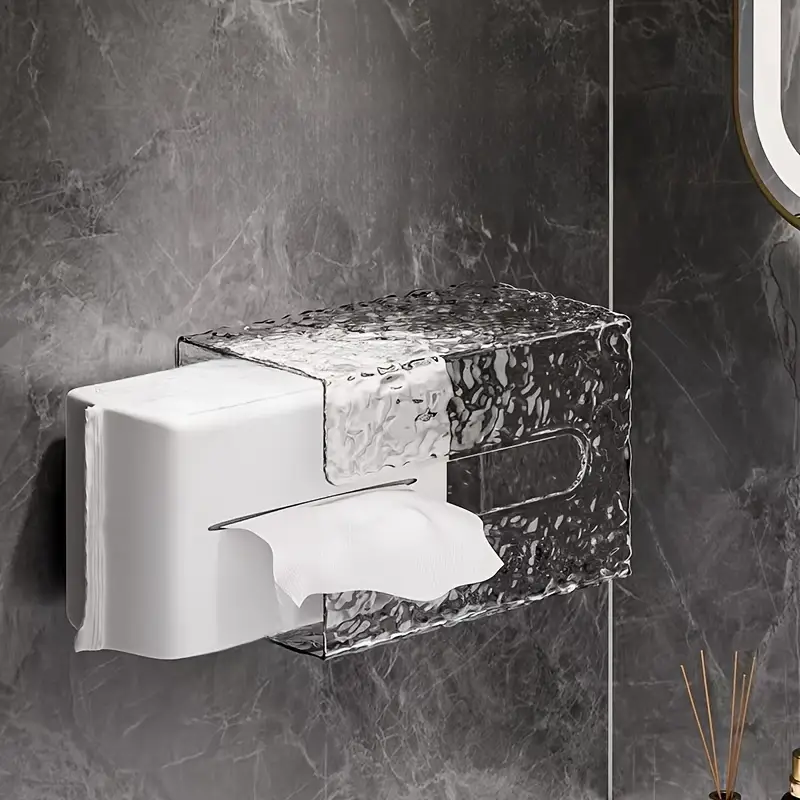 علبه مناديل شفافه