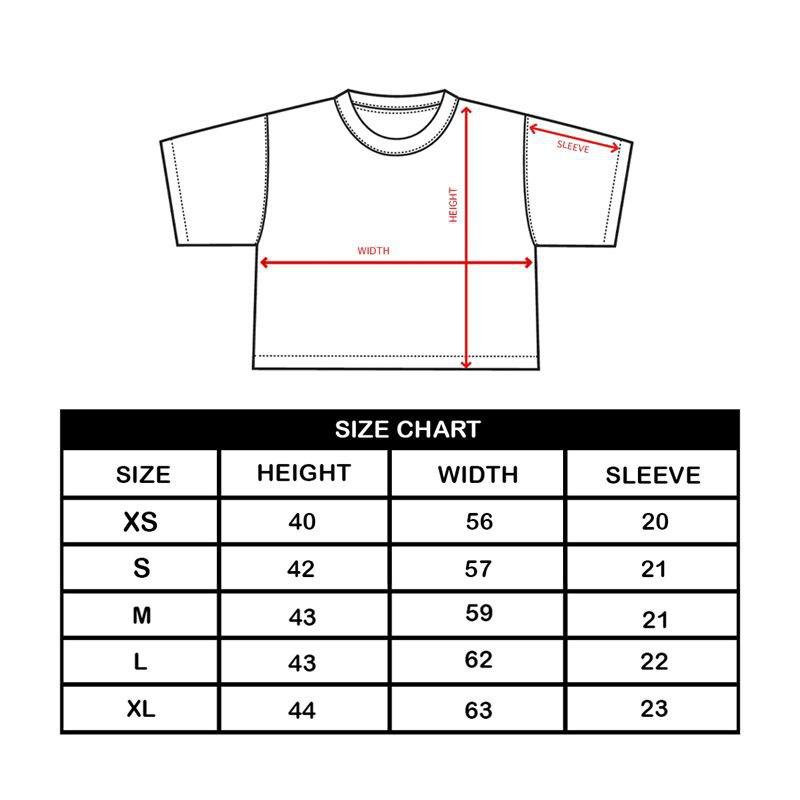 Cubism Art كروب توب اوفر سايز قطن باللون الأبيض