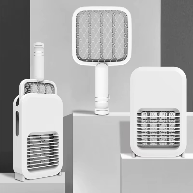 مضرب ناموس 2*1 استخدام يدوي أو ثابت مضيء بالأشعة البنفسجية يعمل بالشحن بيو اس بي