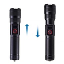 كشاف ليزر أبيض ديجيتال بخاصية الزووم وإضاءة طوارئ – بطارية ليثيوم