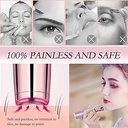 قلم ازالة شعر الوجة (فلاولس) بدون الم 2*1 بتصميم لامع - قابلة للشحن