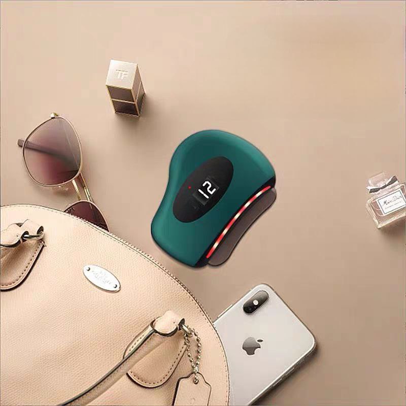 جواشا الكترونية بشاشد ليد مع 9 سرعات لشد الوجه والرقبة والجلد - قابل للشحن