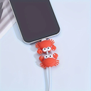 واقي سلك الشاحن والسماعات من القطع بأشكال كرتونية مختلفة