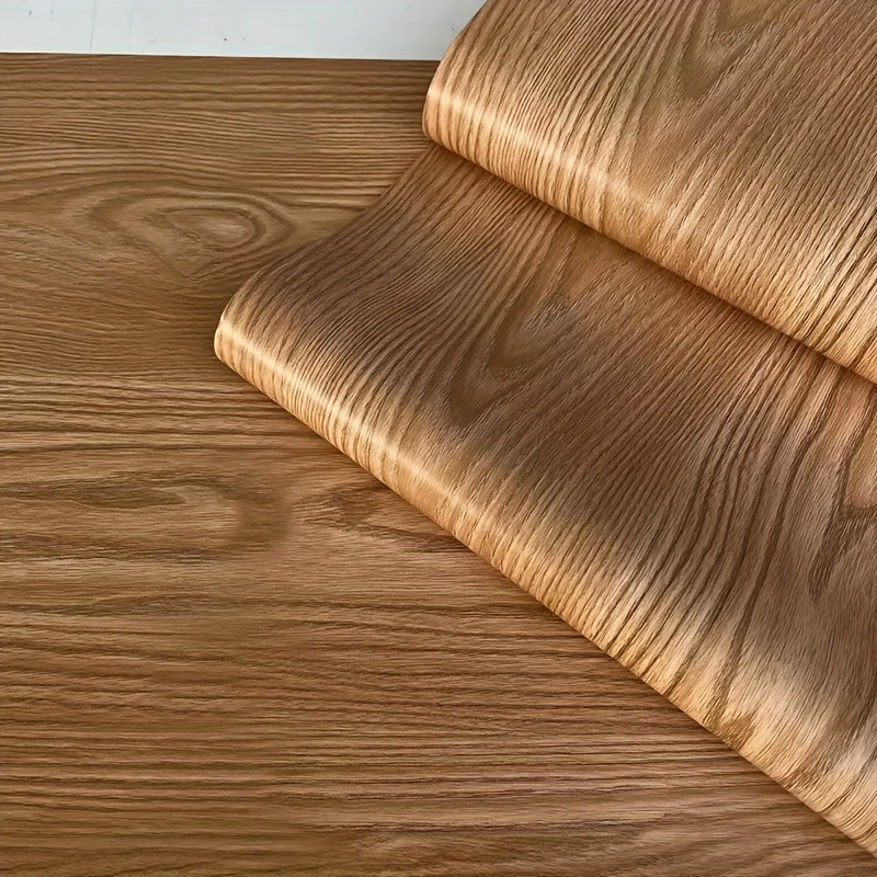 رول استيكر لاصق شكل خشبي لتجديد التربيزات و رخامة المطبخ _ مقاس 45 * 200 سم