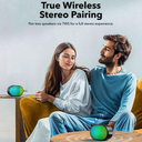 مكبر صوت أنكر ساوندكور مضيئ يعمل بالبلوتوث و يو اس بي للشحن